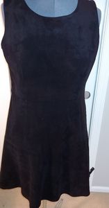 Calvin Klein faux suede dress